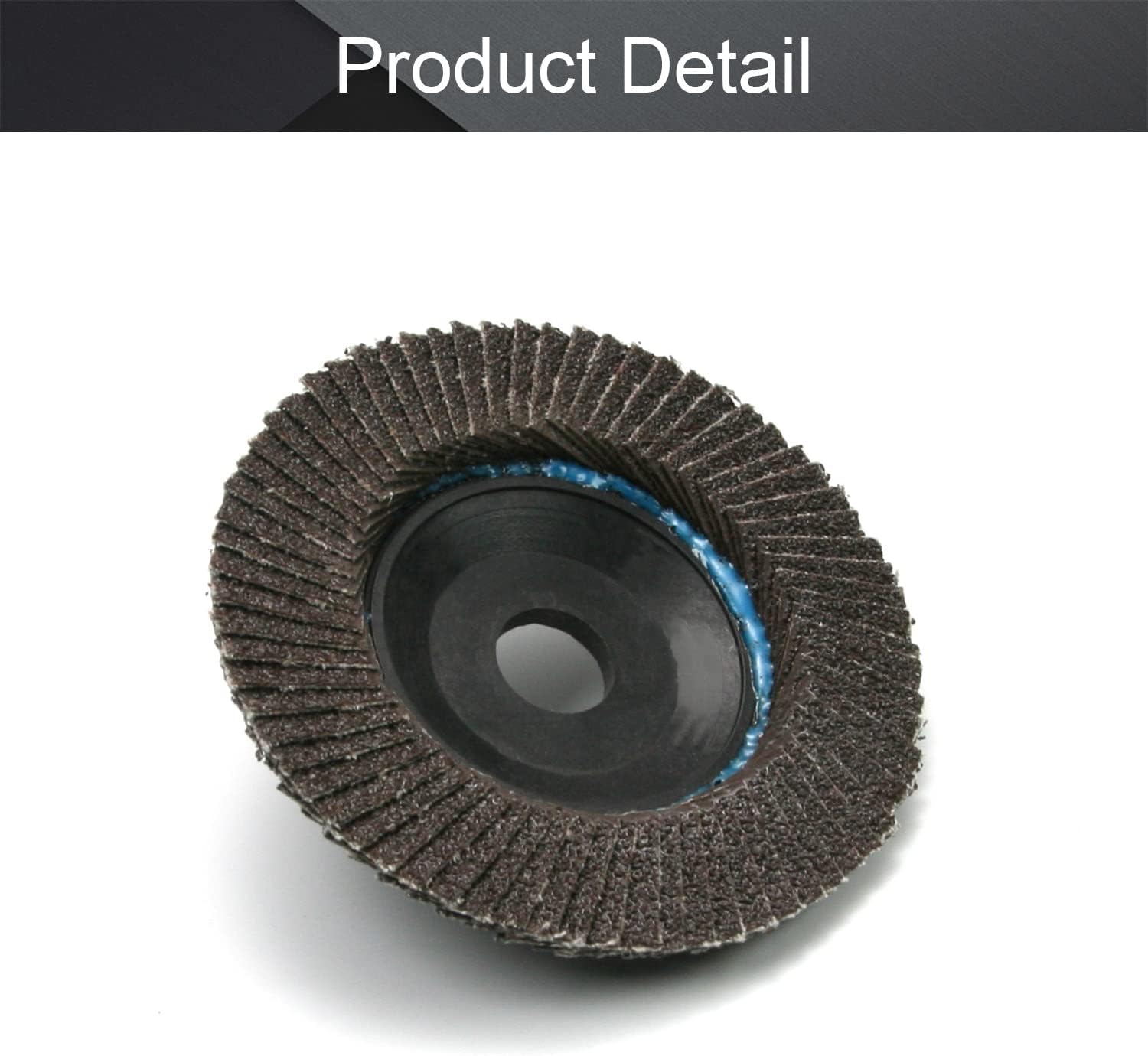 Utoolmart Grinding Wheels Sanding Discs, 4 Inch Flap Disc, 80 Grit, Abrasive Papers, 1 Pcs
