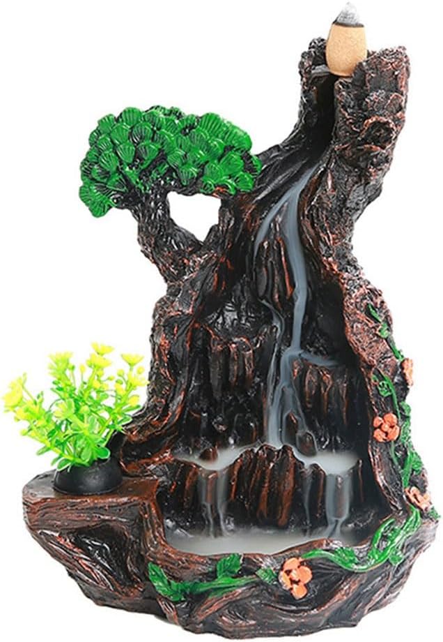 Incense Stick Holder Hair Resin Incense Burner Crafts Resin Ornaments Creative Backflow Incense Burner Line Incense Coil Incense Holder Incense Insert Incense Holder for Sticks