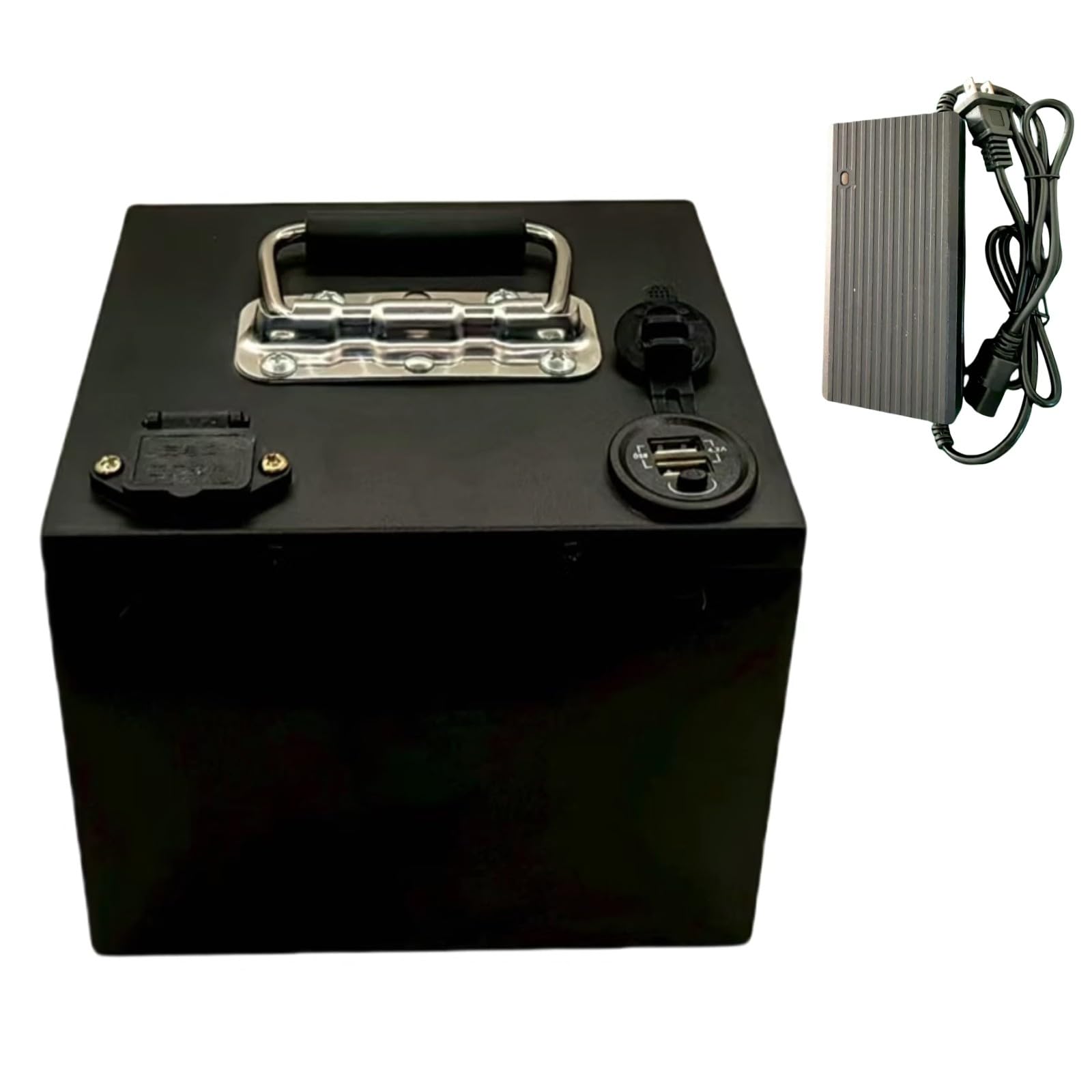 Batteria litio 48v/60v/72v 10Ah 15Ah 20Ah con caricabatterie 48V,20Ah