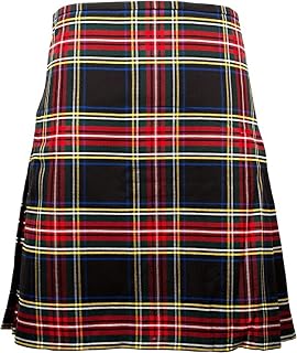 Scottish Men's 5 Yard Tartan Kilt, Highland Wedding Kilt
