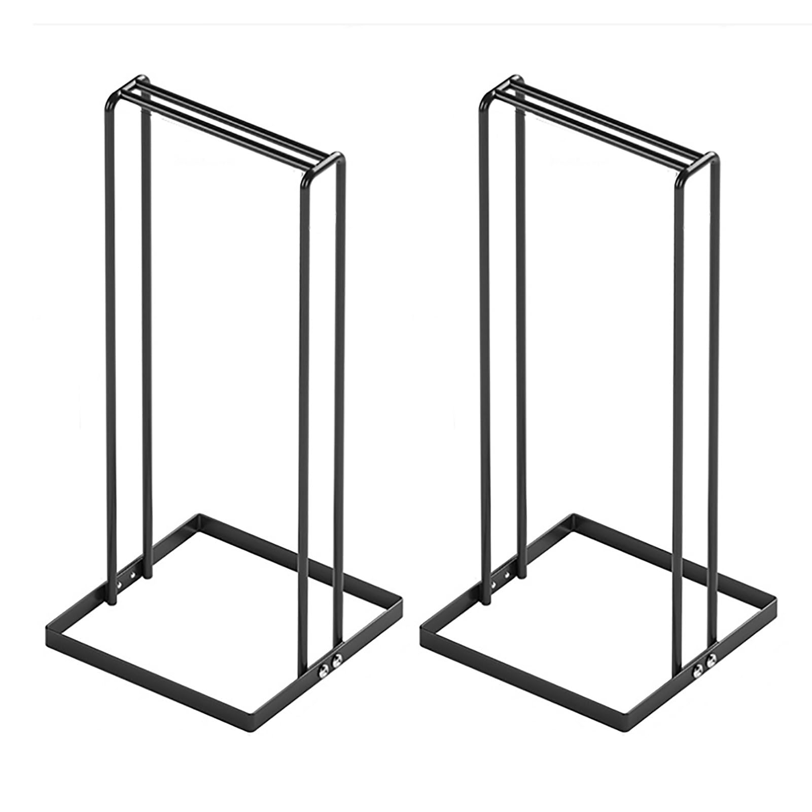 KLYDBMYT 40cm High Clothes Hanger Stacker Holder,Detachable Hanger Storage Organiser,Hanger Organizer Stacker,Clothes Hanger Organizer Rack (Color : Set of 2, Size : 17x17x40cm)