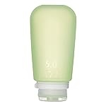 humangear GoToob+ (XL) | Refillable Silicone Travel Bottle | Locking Lid | Food-Safe Material | Green, XL (6 fl.oz.; 177ml)