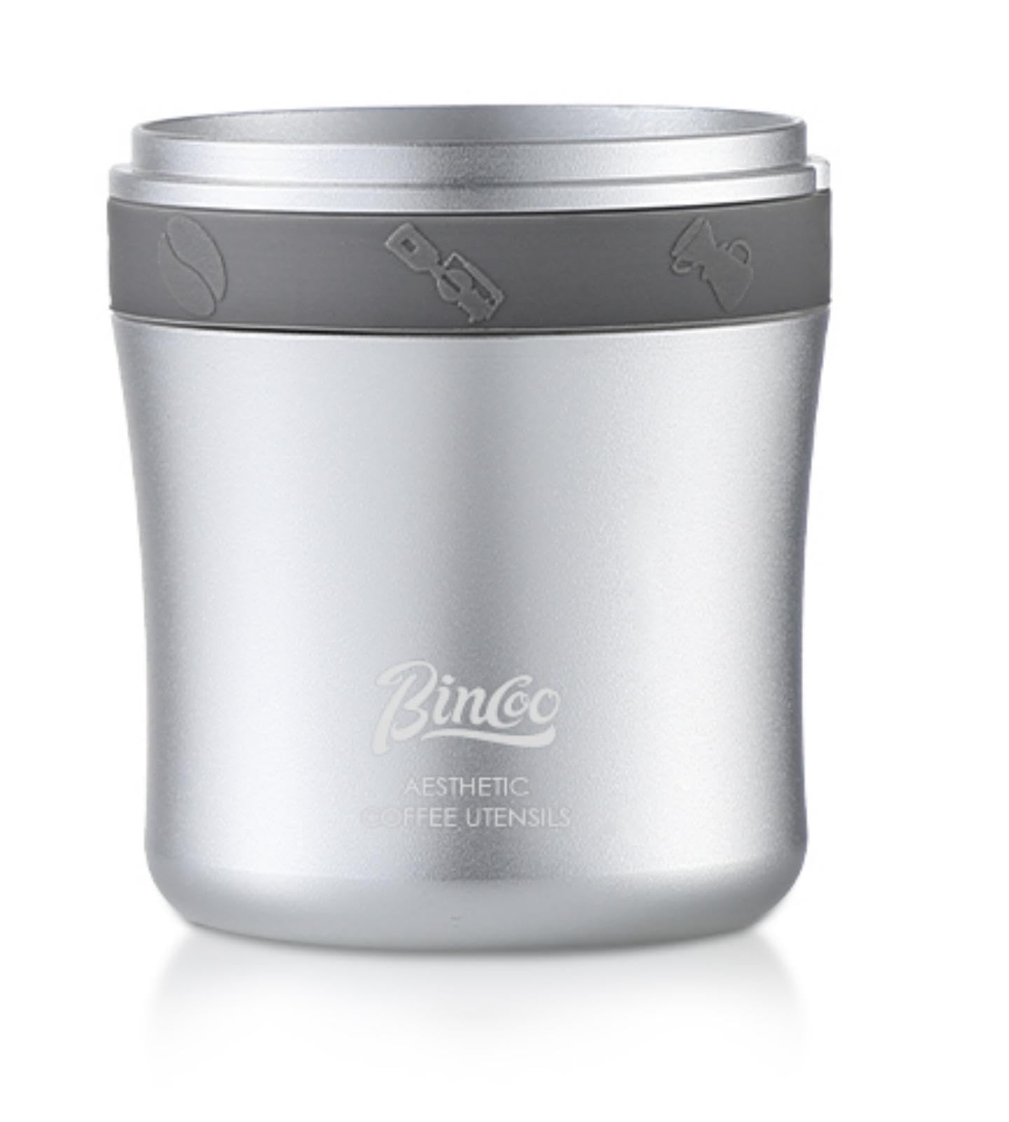 Bincoo Coffee Dosing Cup - Espresso Coffee Dosing Cup Compatible with 58mm Portafilter - Aluminium Espresso Machine Accessory (58MM)