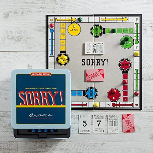 Juego de Mesa Sorry! Edición Nostalgia WS Game Co miniatura 3
