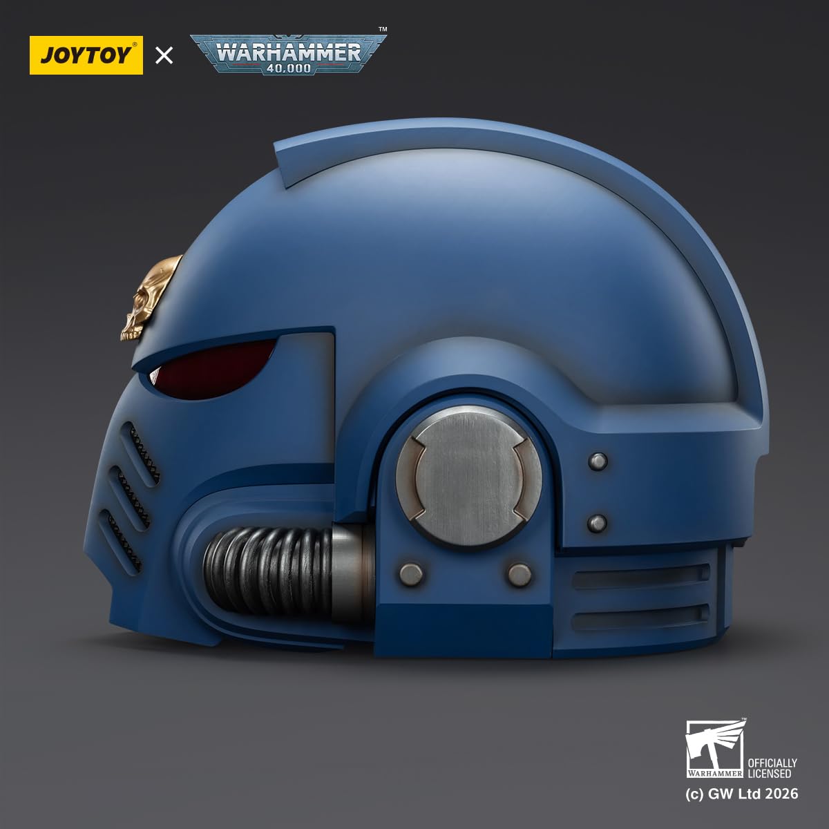 TOYVERSE JOYTOY kask motocyklowy typu supermarines Captain MkX | 1:1 przenośna replika regulowana wyściółka wewnętrzna lakierowanie kapitelowe dekoracja rekwizyt Cosplay od 15 lat