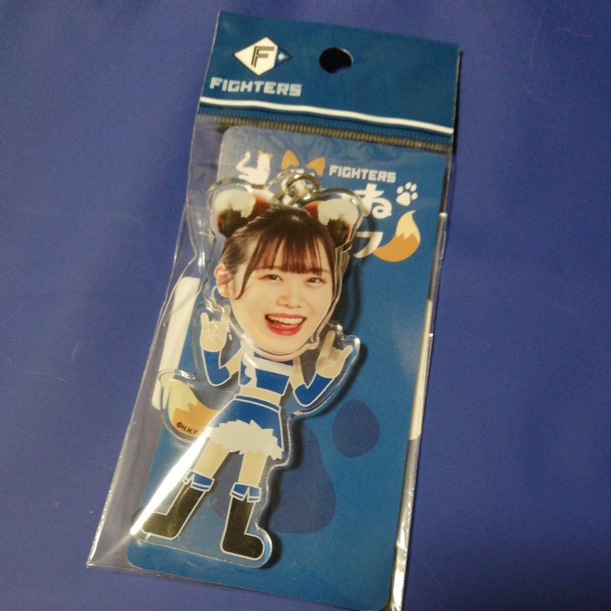 Amazon.co.jp: ファイターズガール 讃岐花笑 ふりふりキーホルダー 