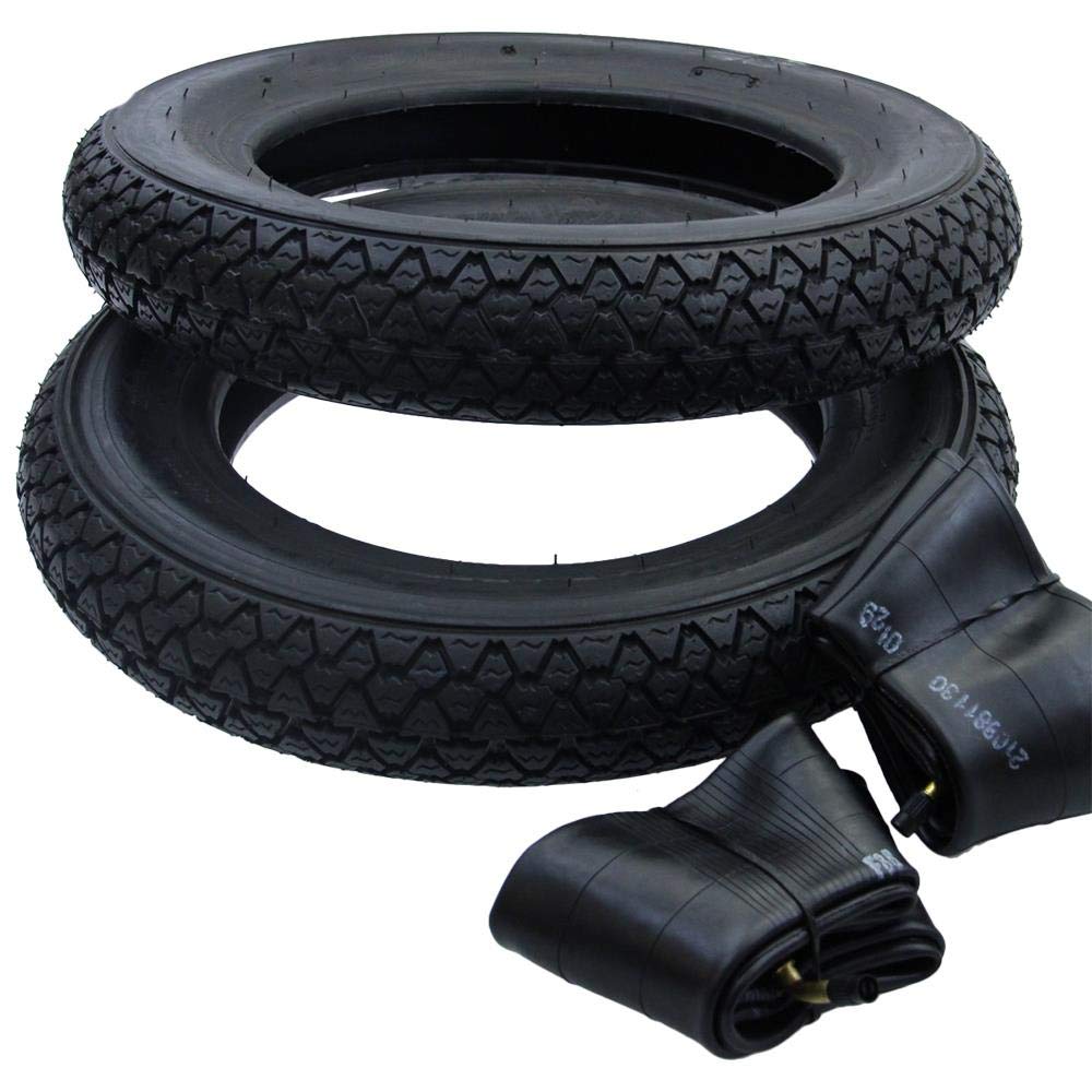2X Reifen + 2X Schlauch Set 3.00-10 Zoll Vee Rubber VRM054 VRM-054 3.00-10 50J TT FR/R Classic Grip Piaggio Vespa Zündapp R 50
