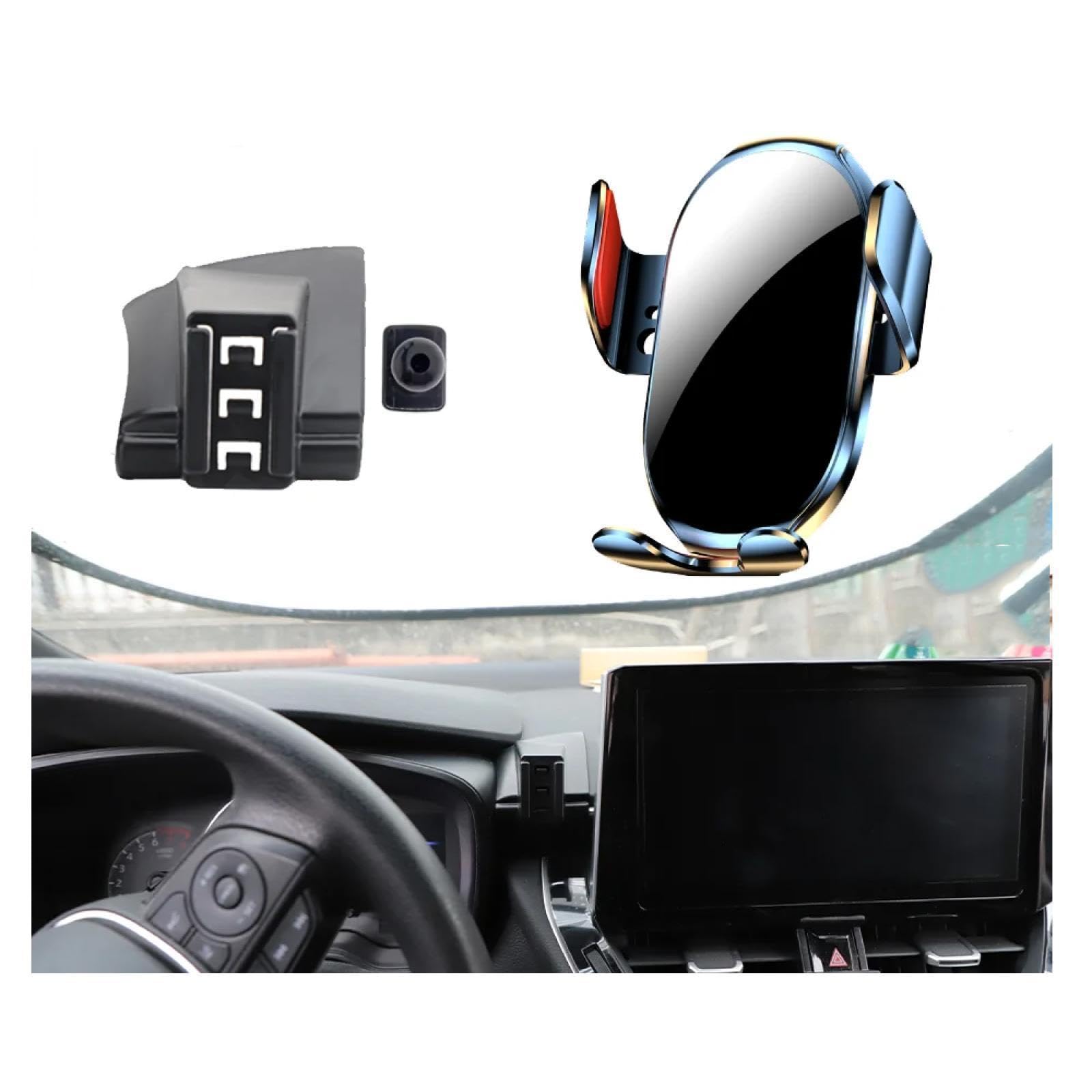 Porta Cellulare Auto per Toyota Corolla Cross XG10 Hybrid 2022-2024, Supporto per Telefono Cellulare per Auto con Guida a Sinistra, Clip per Bocchetta dell'Aria
