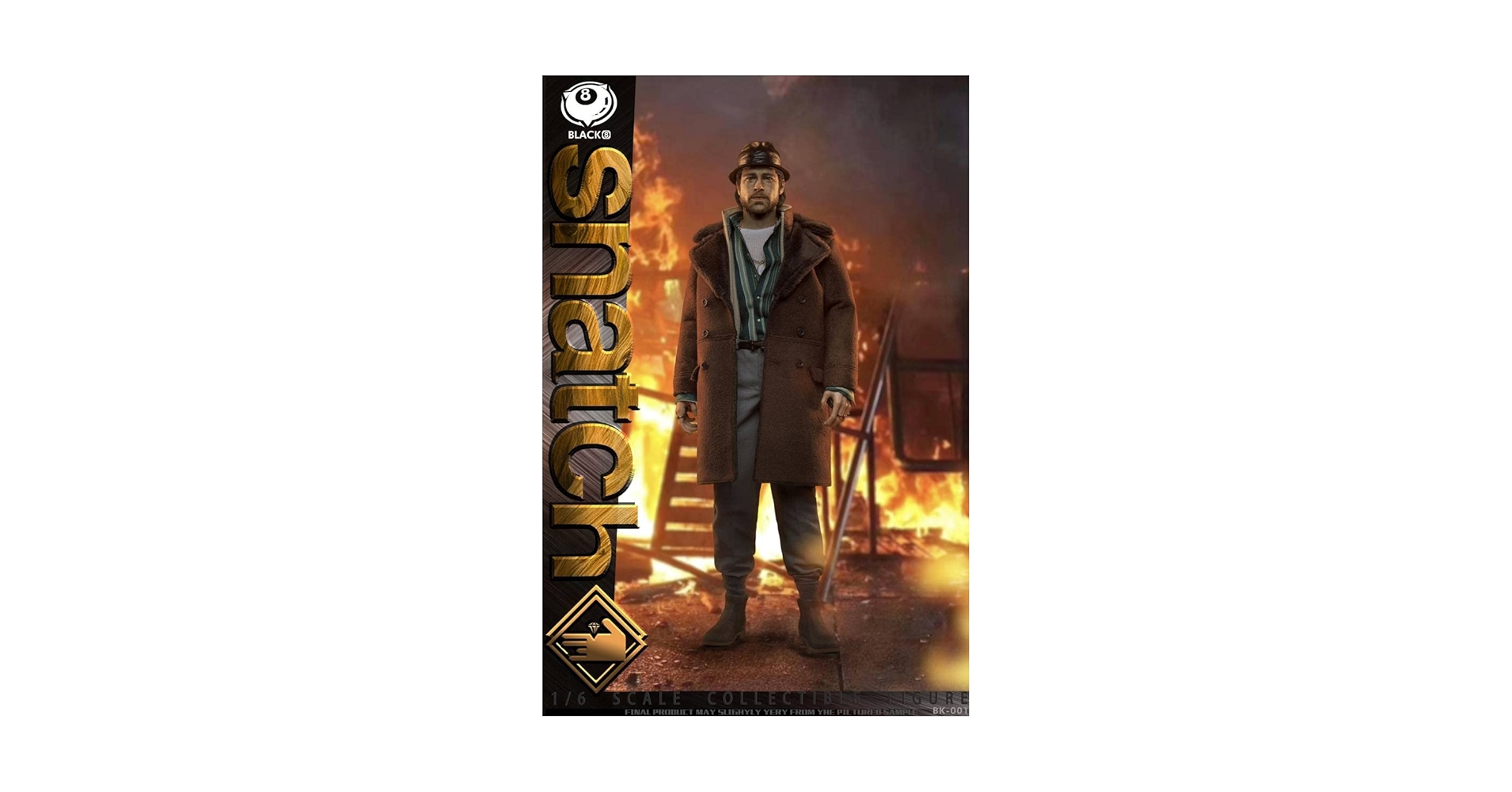 snatch ブラッドピット フィギュア black8 BK-001 スナッチ Amazon | BLACK 8 STUDIO 1/6 スナッチ 未開封 BK-001 Snatch