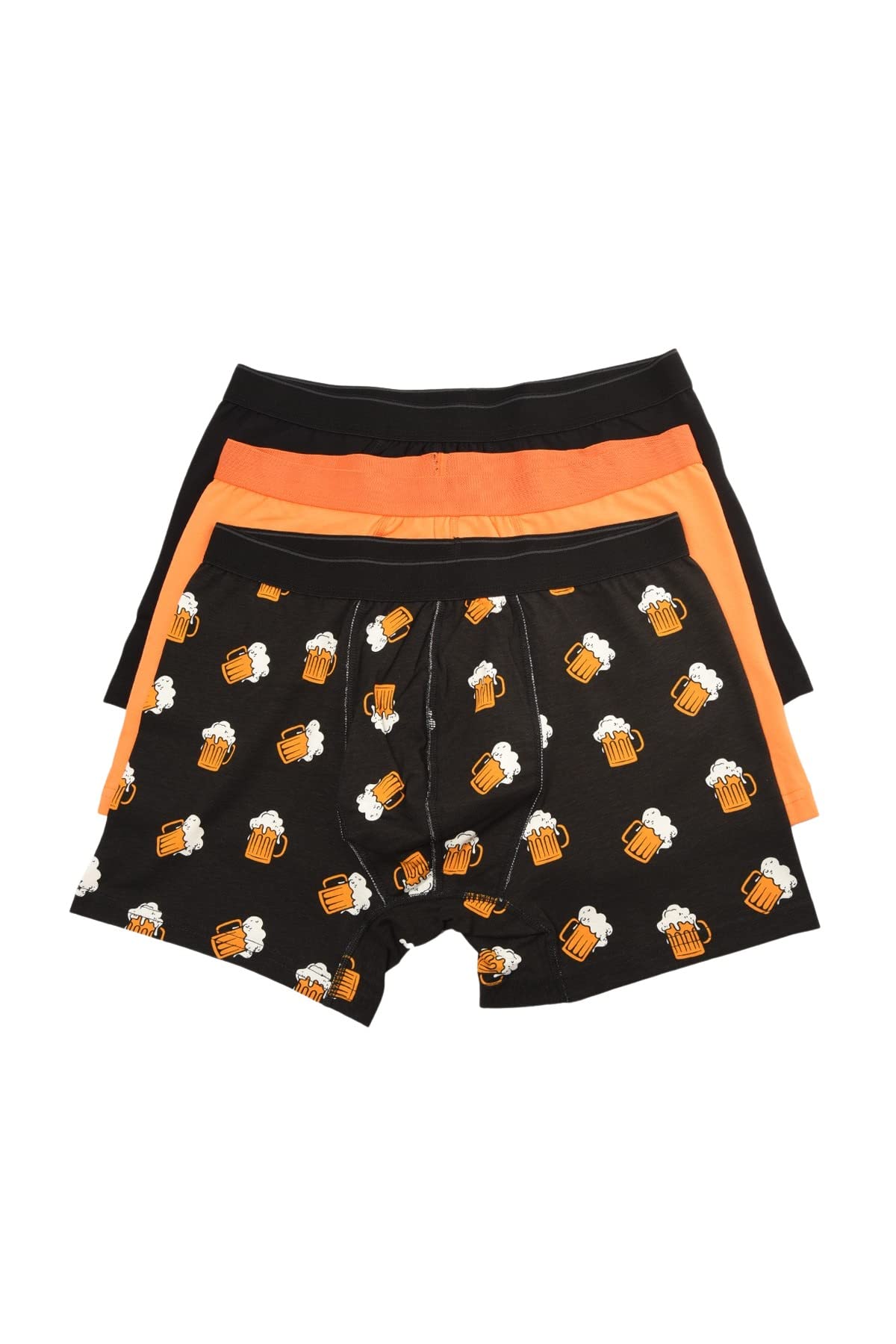Trendyol Herren Very Colorful Menswear Normal Waist Boxer Shorts Unterhose, L