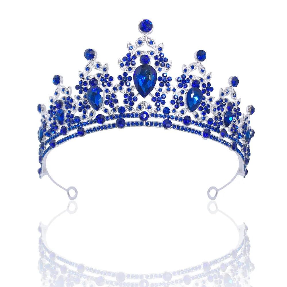 Bijoux de cheveux diadèmes de couronne pour femmes diadèmes et couronnes en strass de cristal vintage plus de couleurs diadèmes de princesse de reine accessoires de cheveux de mariage bijoux pour fe
