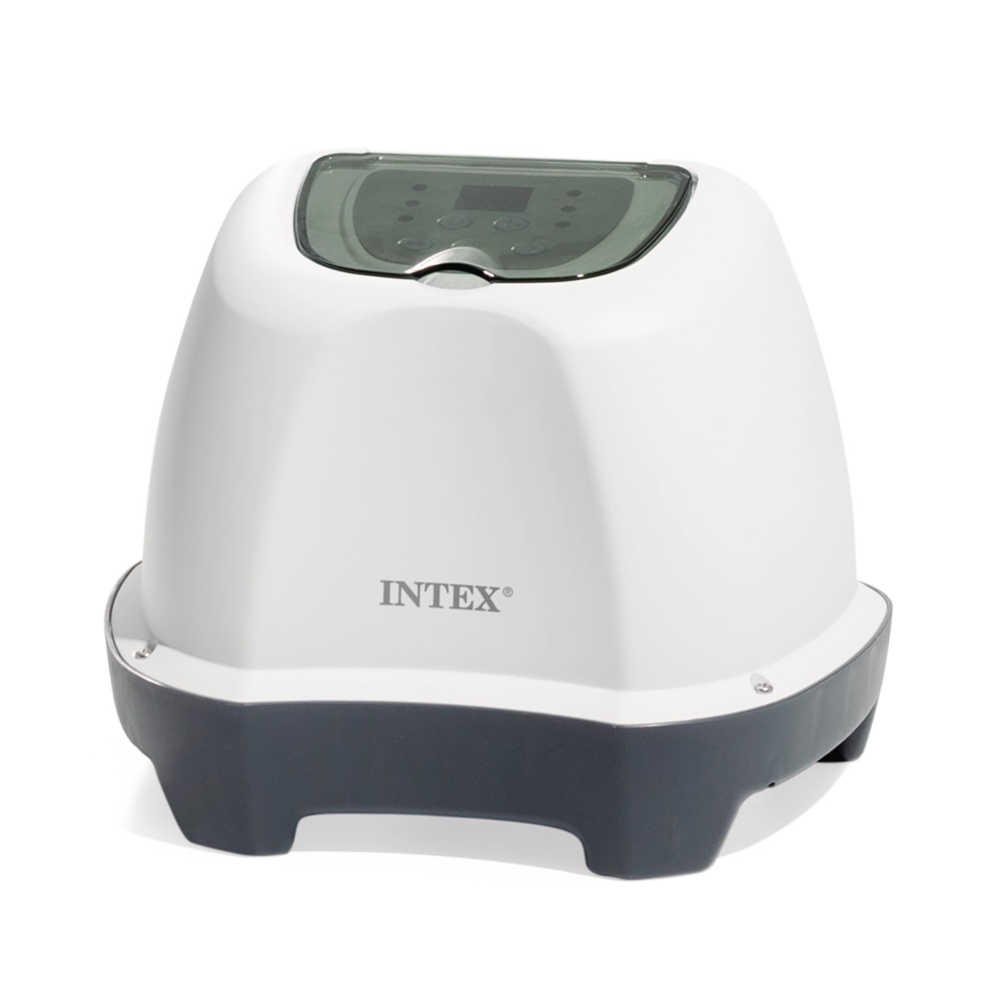 Photo 1 of INTEX Krystal Clear Saltwater Pool Chlorine System for Above Ground Pools up to 4,500 Gallons, Pool Cleaner with Automatic Timer and Self Cleaning