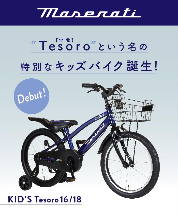 Amazon | MASERATI(マセラティ) KID'S16 Tesoro グレー 16インチ(安定