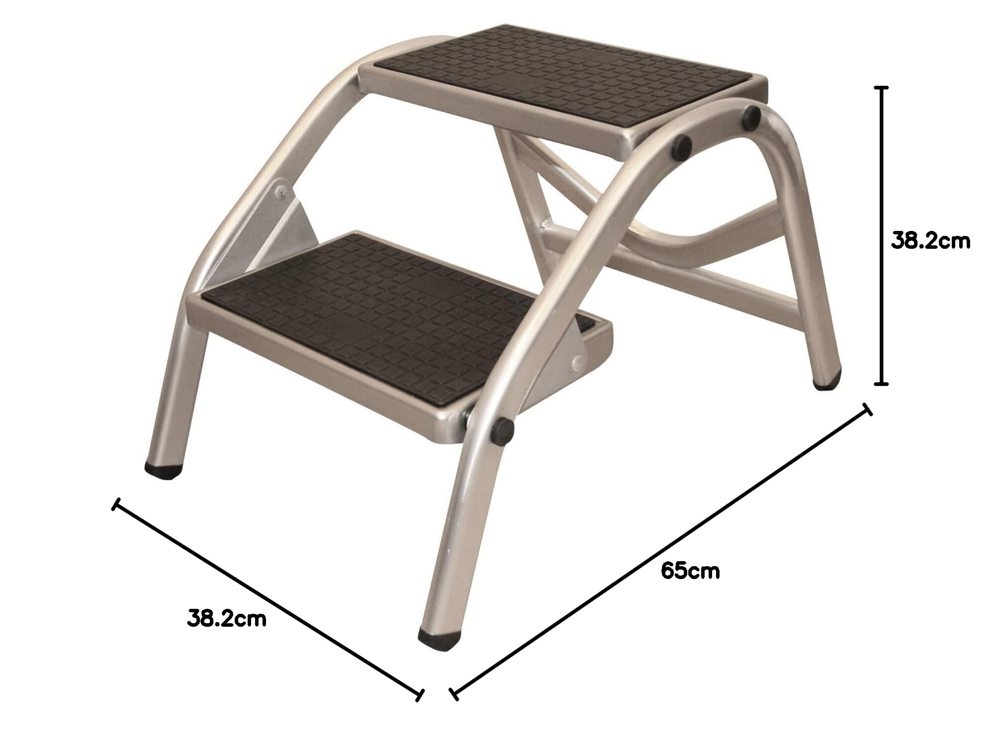 Narbonne Accessoires – Tritthocker Darwin – Größe: 65 x 43 x 38,2 cm