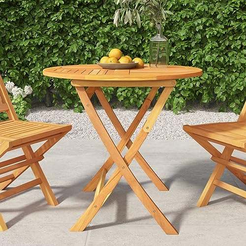 KCCKOM Folding Patio Table 33.5