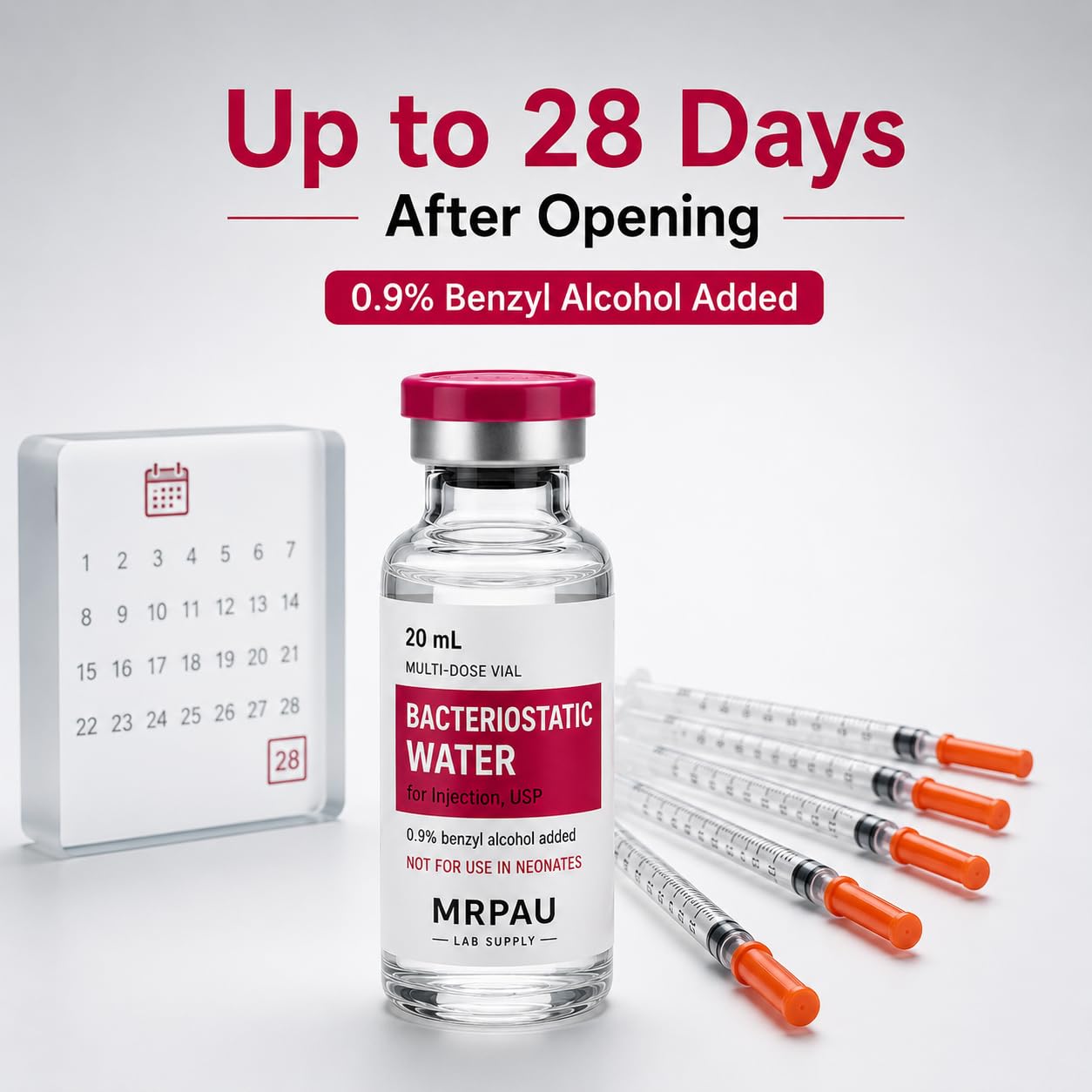 can you use bac water after 28 days Bacteriostatic 20ml Vial (Pack of 1) – Sterile Water Solution with 0.9% Benzyl Alcohol – Water for Laboratory and Research Home Buy Dolo Neurobion Forte rx supplement Strength:10mg