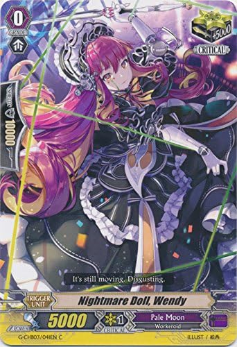 Bushiroad Muñeca de pesadilla, Wendy - G-CHB03/041EN - C - G Character Booster 3: Rummy Laberinth Under The Moonlight