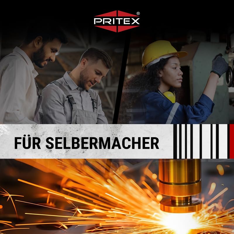 PRITEX – Pistolenschaum 5 x 750 ml zum Verfüllen, Dämmen & Abdichten – Montageschaum mit hervorragender Schall- & Wärmedämmung – Bauschaum für Montagepistole