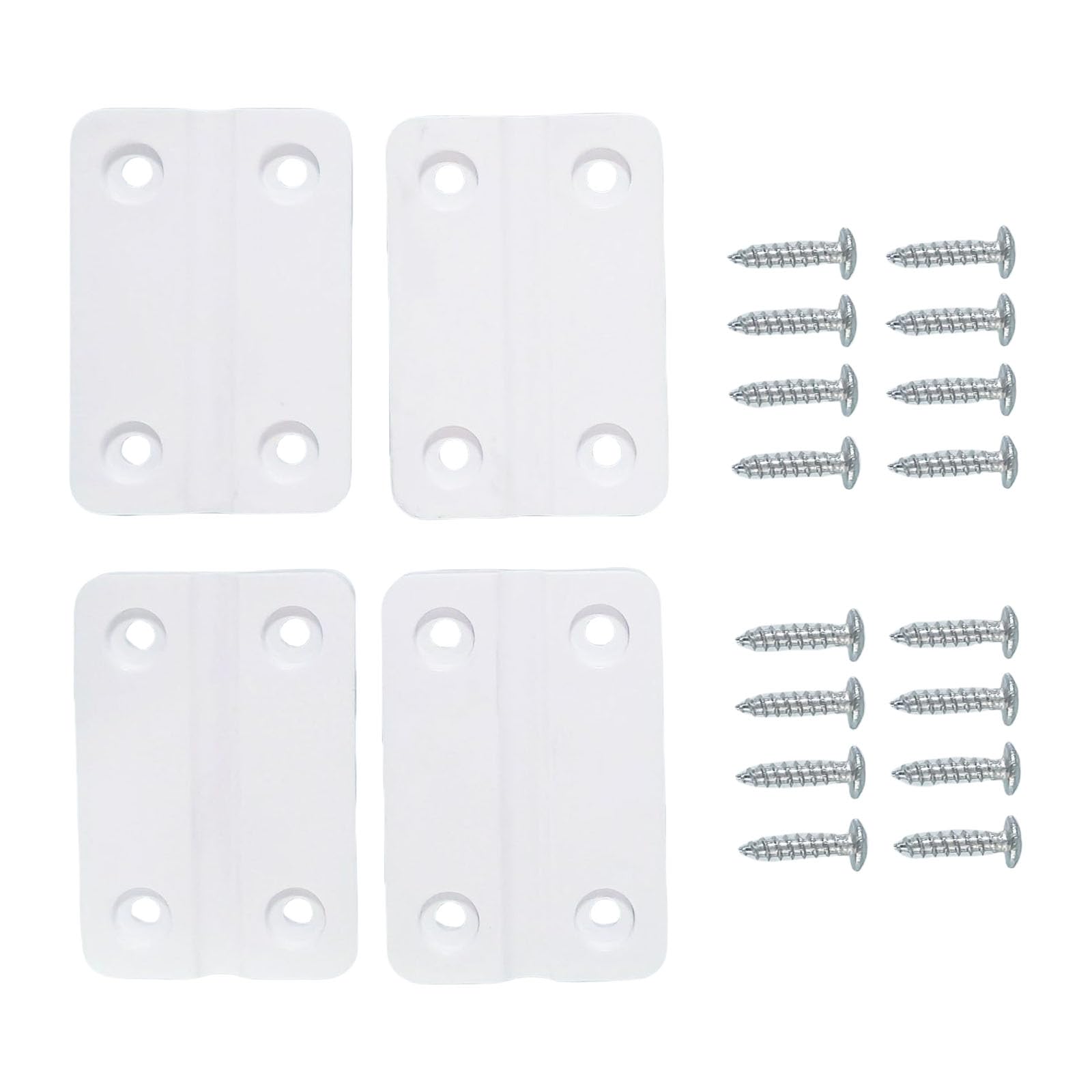 Multipurpose Coolers Repair Set with Hinges Latches and Screws Accessory for Enhances Seal and Ice Chest Long Time Use ABS Coolers Replacement Parts