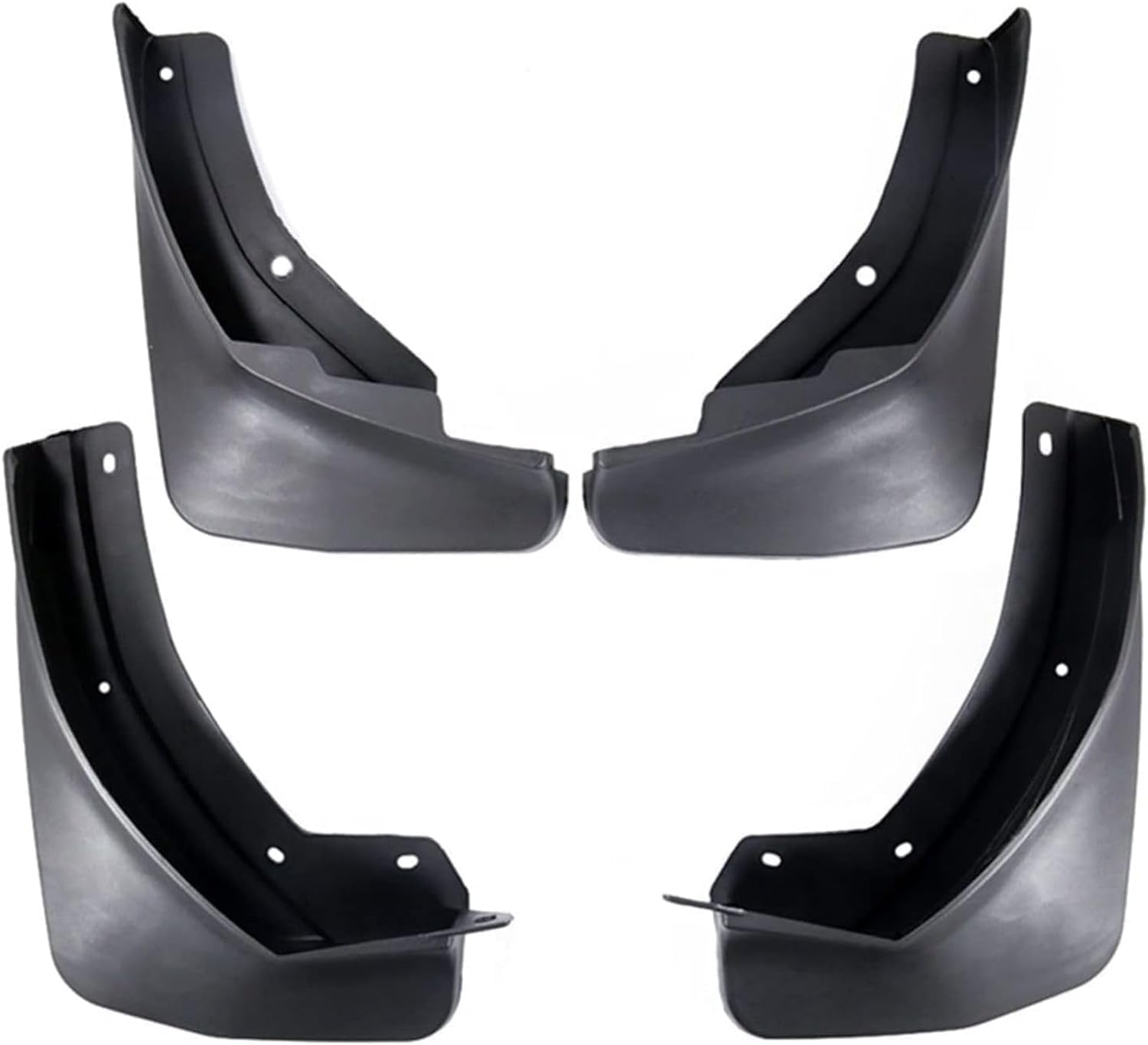 Weiyh Normal No Drill Mud Flaps For Car Front Rear Wheel For Skoda Karoq 2018-2024