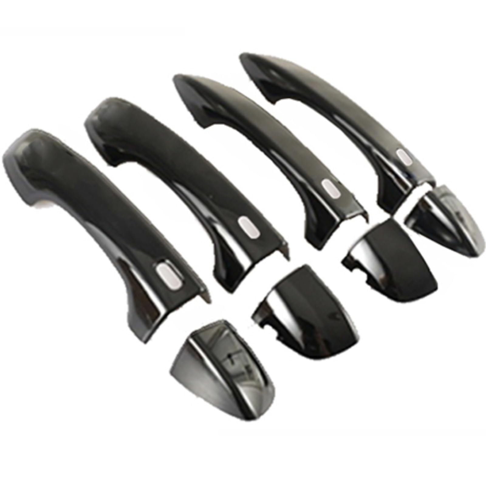 Autocollants poignée de porte noir brillant Touran 5T accessoires auto