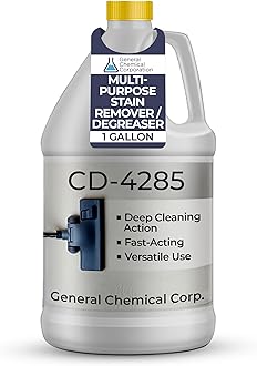 Heavy Duty Carpet Stain Remover CD 4285 - Carpet's Multi-Purpose and Powerful Liquid Solution, Though Cleaning Formula For Homeowners, Pet-owners, Offices and Many More - 1 Gallon Jug
