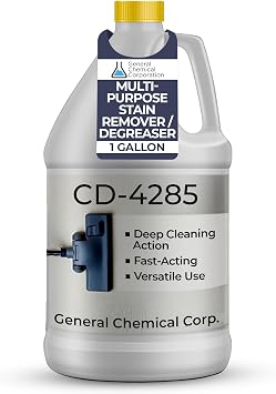 Heavy Duty Carpet Stain Remover CD 4285 - Carpets Multi-Purpose and Powerful Liquid Solution, Though Cleaning Formula For Homeowners, Pet-owners, Offices and Many More - 1 Gallon Jug