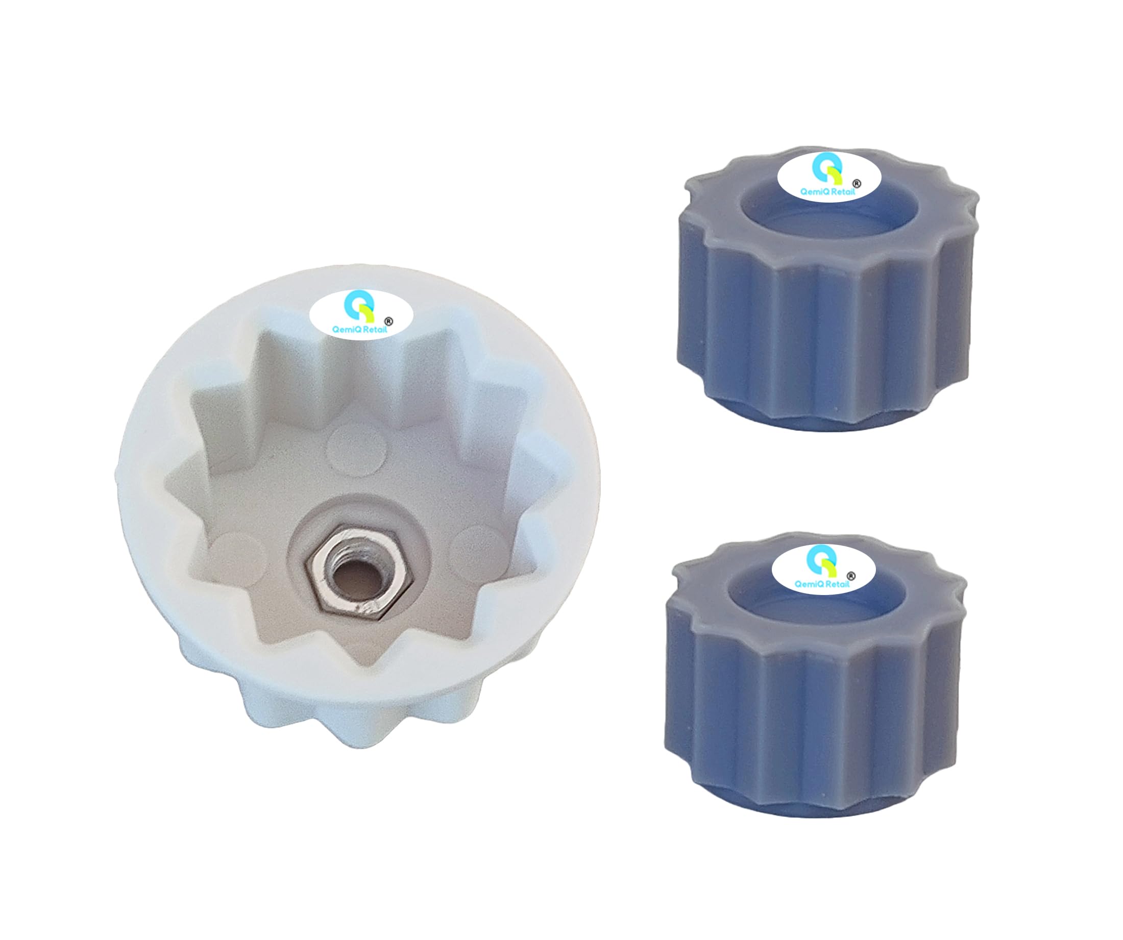 QemiQ Retail®- Mixer Grinder- Jar Coupler + Motor coupler Suitable for - Moulinex Models (2+1 unit's)-image-23