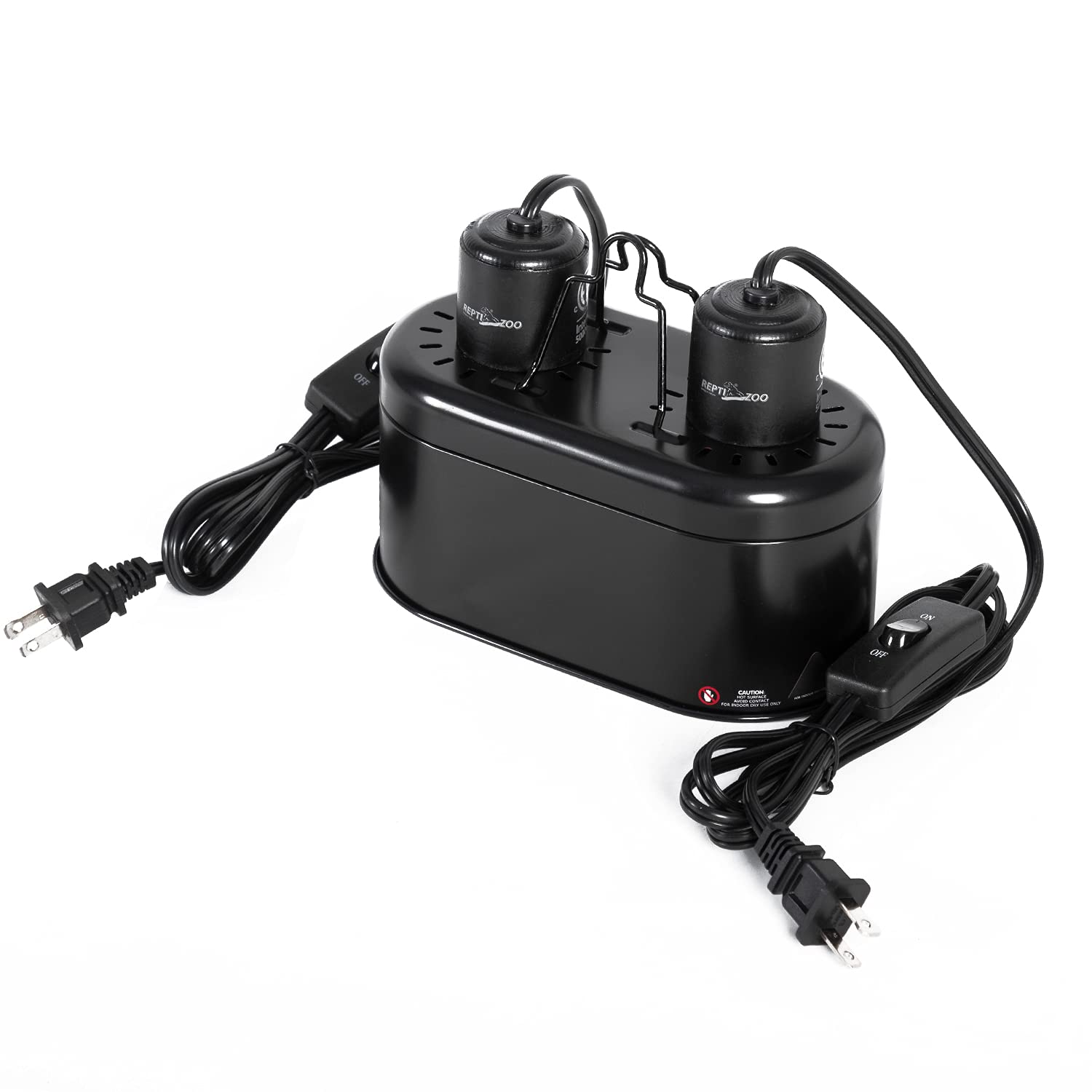 Buy REPTI ZOO Nano Combo Dual Reptile Deep Dome Lamp Fixture for