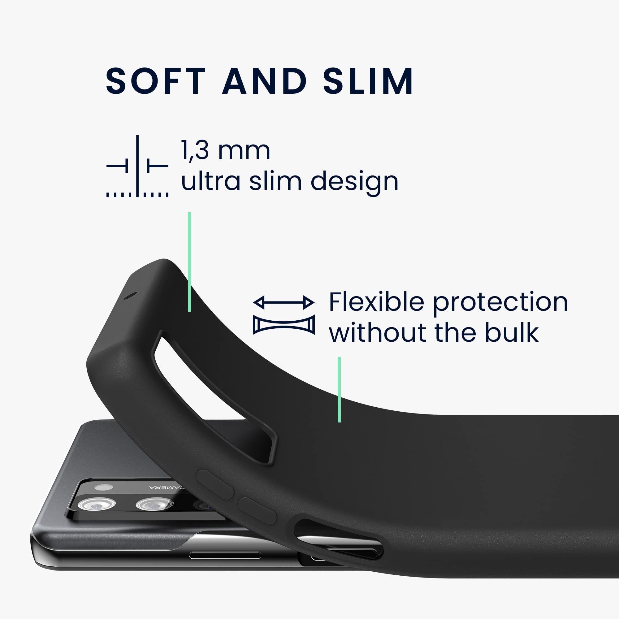 Custodia In TPU Silicone Morbido Per Blackview A100 - Cover Protettiva Anti-impronta (Modello 11) - 4