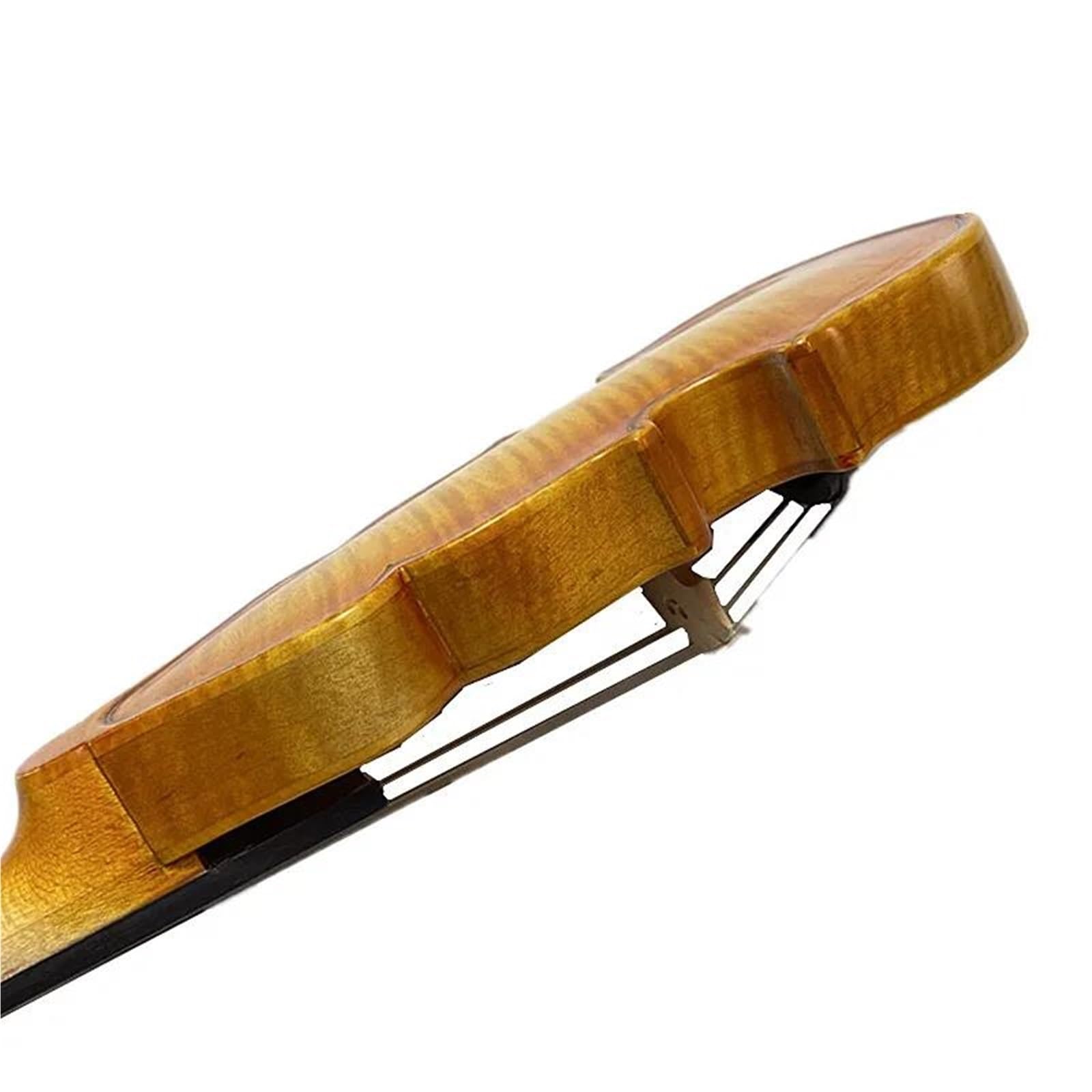 Mini Violín De 7 3/4 Pulgadas Violín Principiantes | Hecho a mano, portátil y con un tono hermoso y claro.