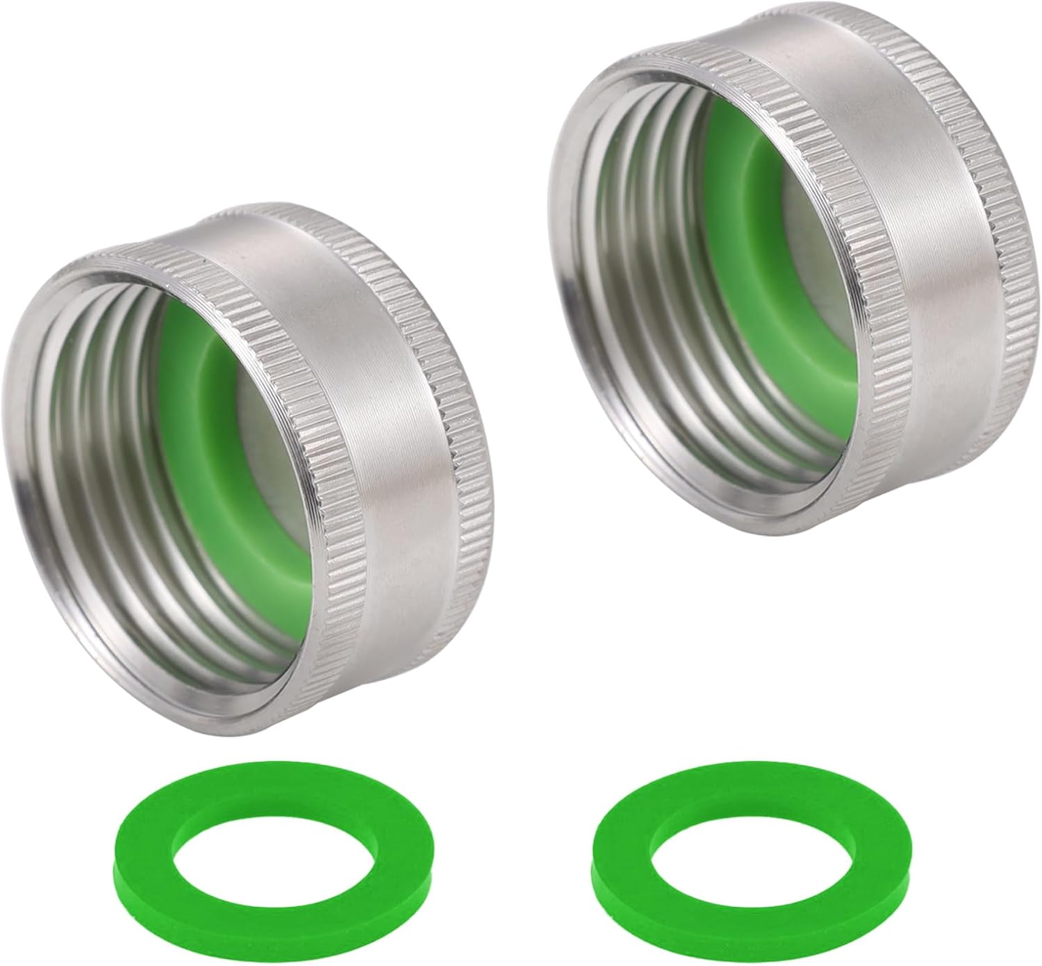 Amazon.com: SNUTUYA 3/4 Garden Hose Caps And Plugs，Lead-Free，304 ...