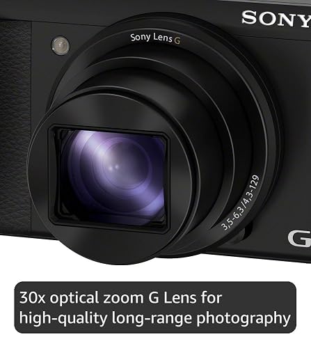 Sony DSCHX50 Compact Digital Camera - Black (20.4MP, 30x Optical