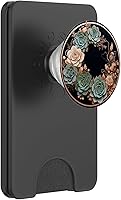 Vista 7 de PopSockets PopGrip estándar con diseño Glam de Echeveria Suculentas Rosa Rosa