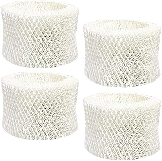 4 Pack Honeywell Humidifier Wicking White Filter Compatible with Honeywell HCM350 HAC-504 HAC-504AW HAC504V1 Filter Replacement for Honeywell Filter HCM 350 Cool Mist Humidifiers