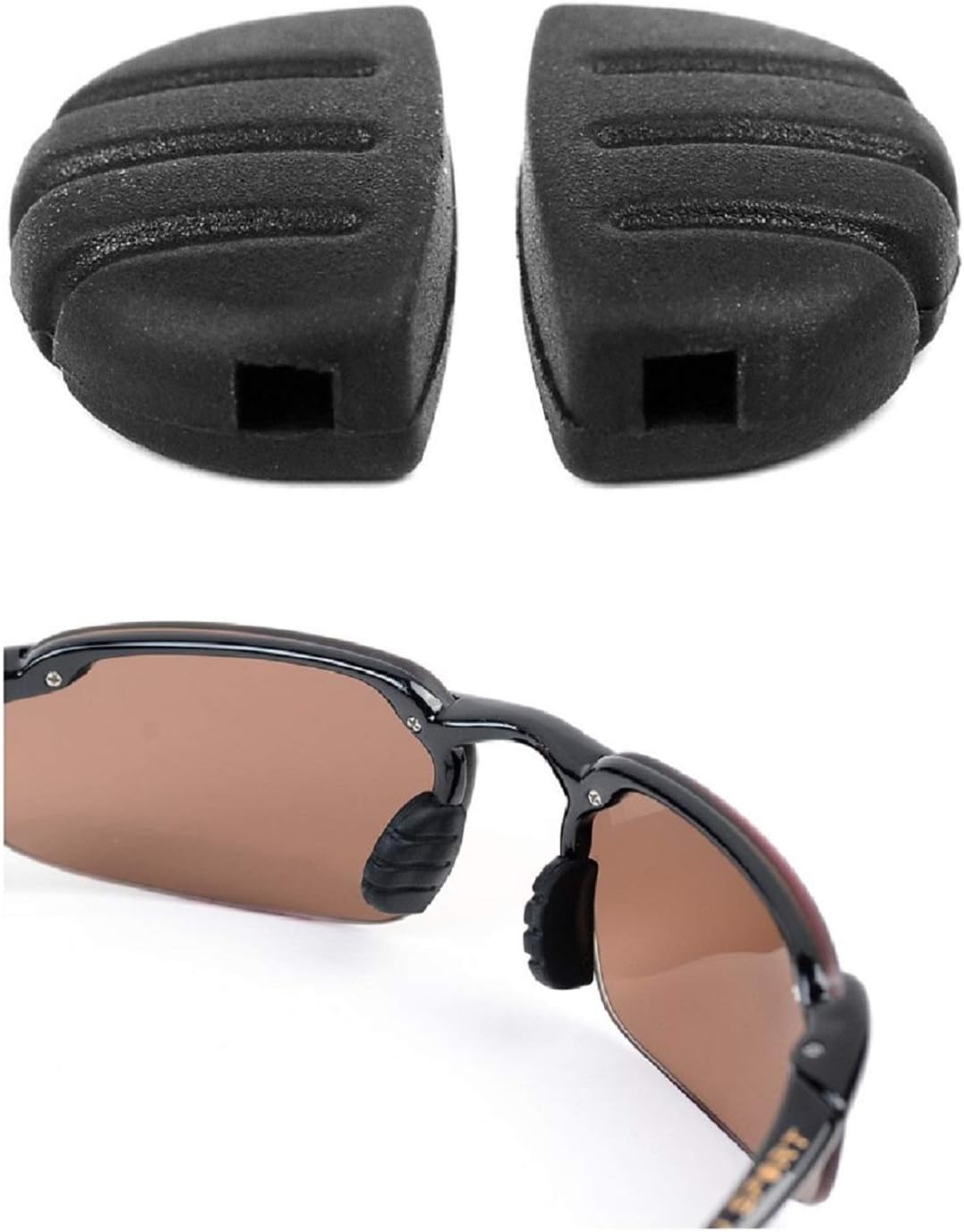 Noa Store Replacement Nose Pads Compatible with Martini and Maui Jim Sport Sunglasses