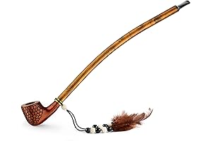 Extra Long 14" Stem Churchwarden Tobacco Pipe