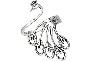 LIFKOME Peacock Crochet Ring