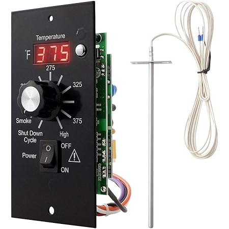 Amazon Com Traeger Pellet Grills Bac236 Digital Kit Thermometer Programmable Household Thermostats Patio Lawn Garden