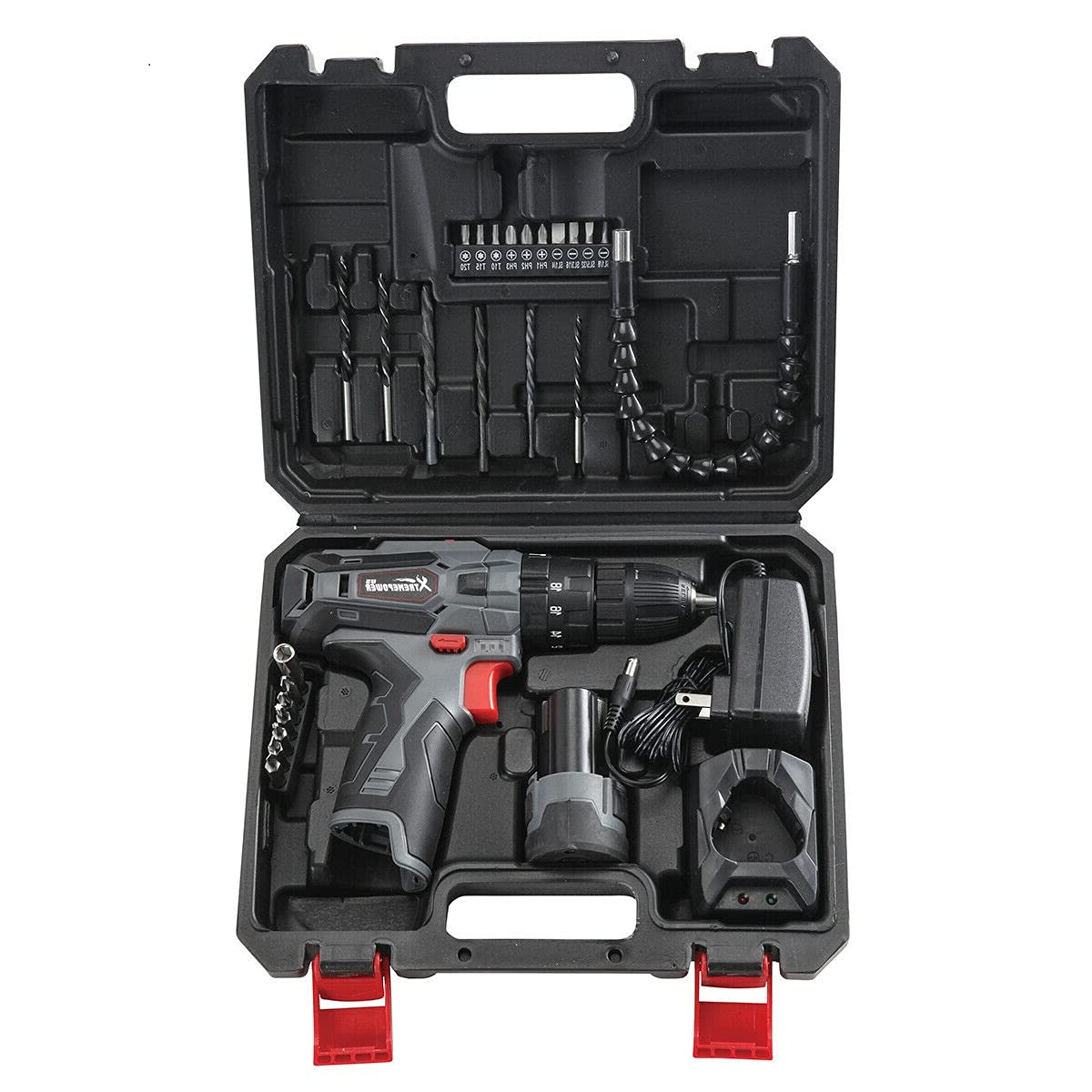 12V Lithium Ion Cordless Drill Electric Screwdriver Power Driver w Case NEW Jikkolumlukka