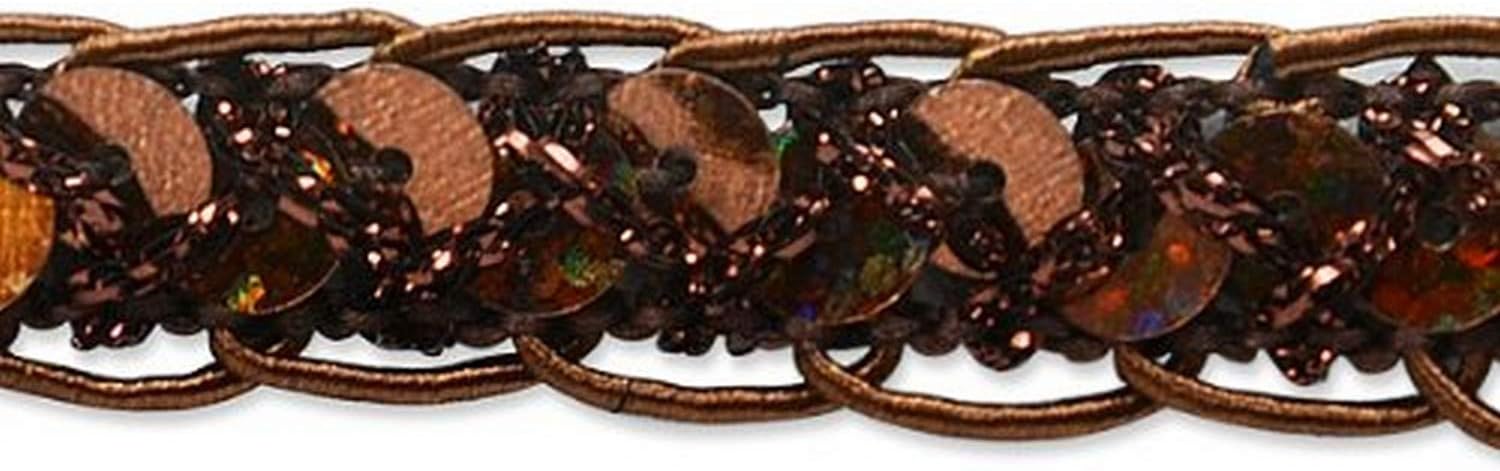 Expo International Sequin Braid Cord Trim, 20-Yard, Gold : Everything Else
