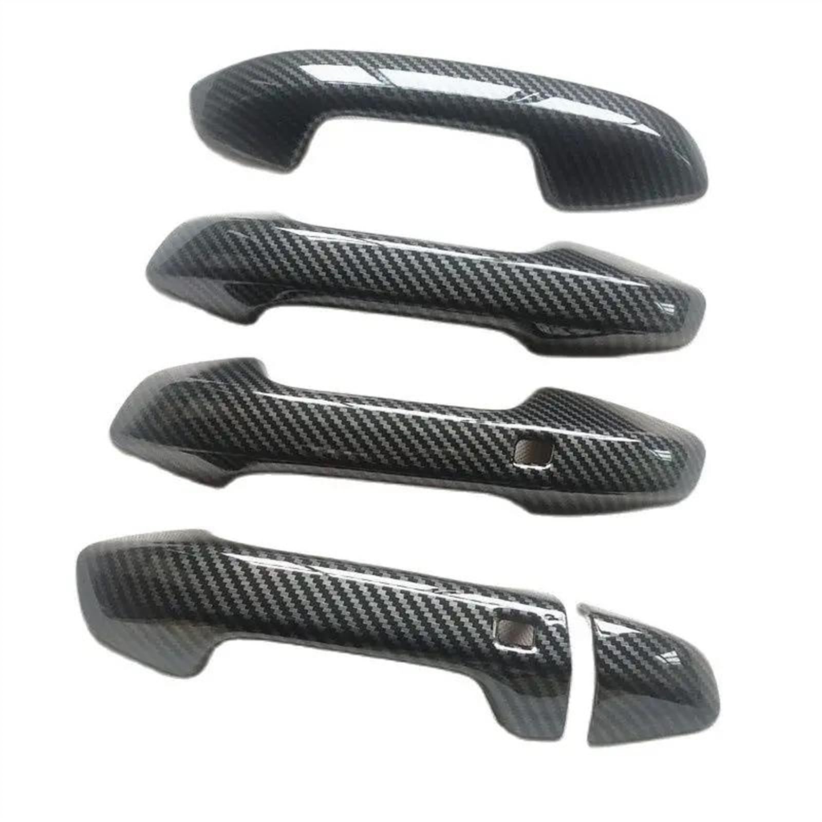 KJHOPY Outer Door Handle Cover Stickers Trim Car Styling Protective Film Accessories for Kia for Forte for Cerato K3 BD 19-23 Exterior Door Handle