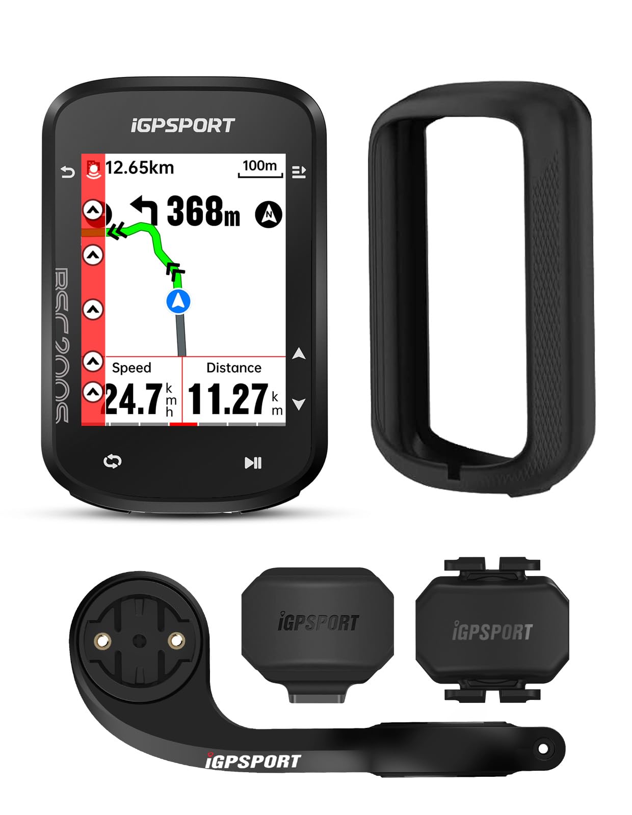 iGPSPORT Computador De Bicicleta Bsc200S Com Gps, Navegação Rotas