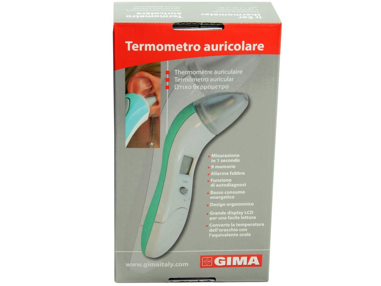 Okoia 3677431031 - Termómetro de oído tet2