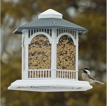 Woodlink NA6262 Audubon Hopper Deluxe Gazebo Wild Bird Feeder