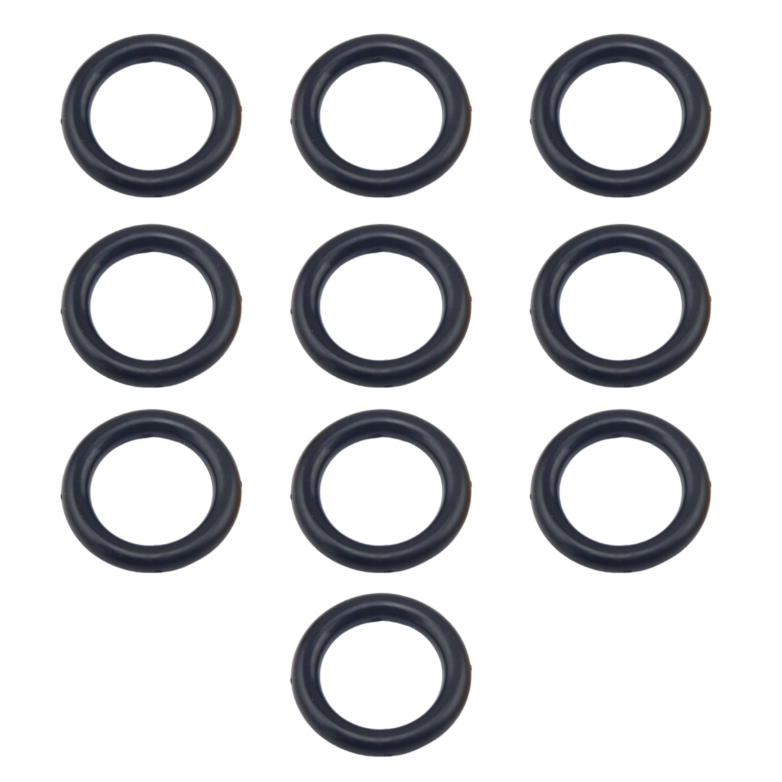 Kalttoy 10 Pcs Sewing Machine Rubber Rings Bobbin Rubber Tyres Easy to Use Sewing Machine Spare Parts Household Accessories