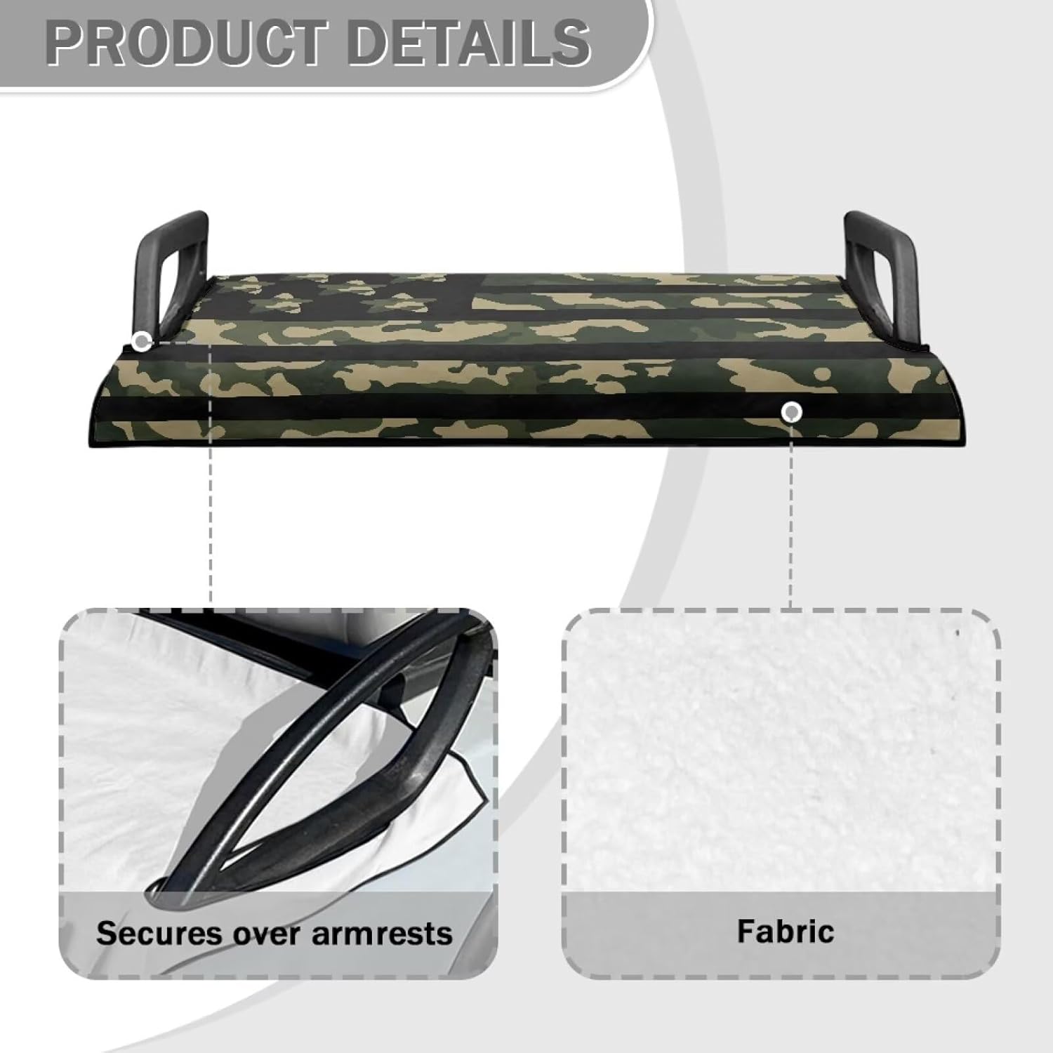 Golf Cart Seat Covers, Golf Cart Seat Blanket Towel, Travel Sports Golf Cart Seat Cover for 2-Person Seats Club Car, Golf Cart Accessories