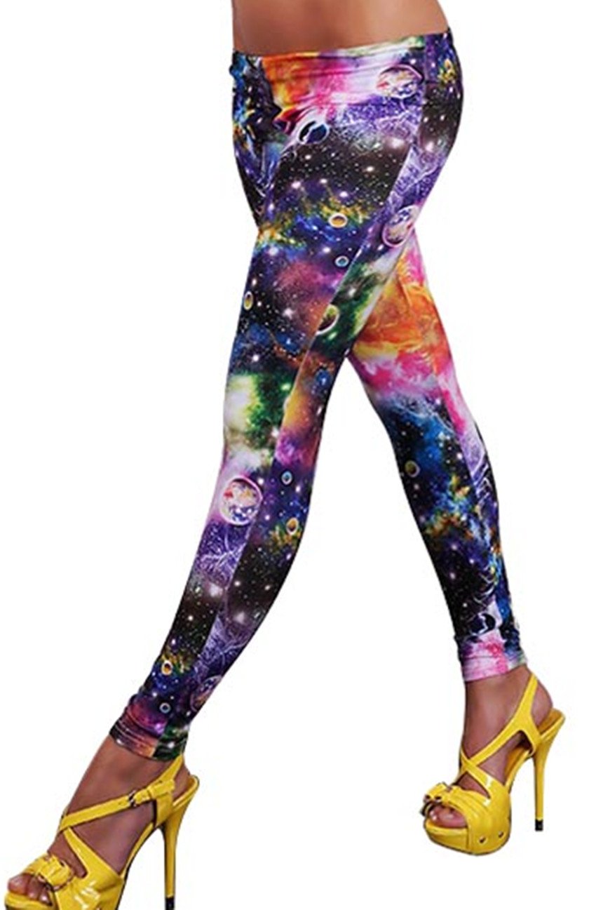 Women's Pattern Leggings Cotton Stretch Pants - Many Designs
