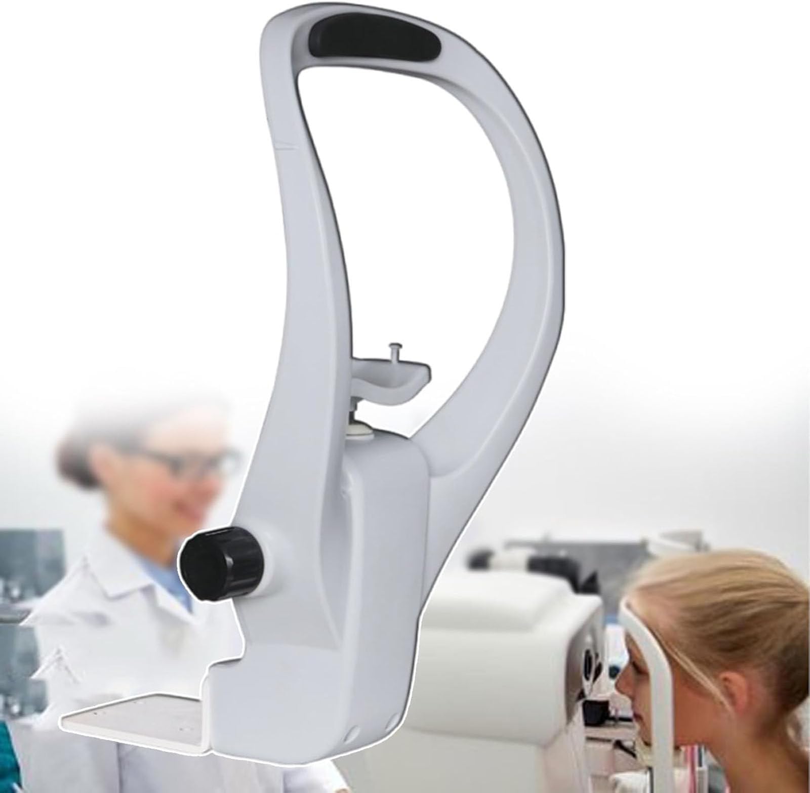 Telaio di Supporto per La Fronte per Optometria,Staffa di Sollevamento Regolabile per Mento, per Strumento Ottico Autorefrattometro, Allenamento della Vista, Negozio di Occhiali E Ottica
