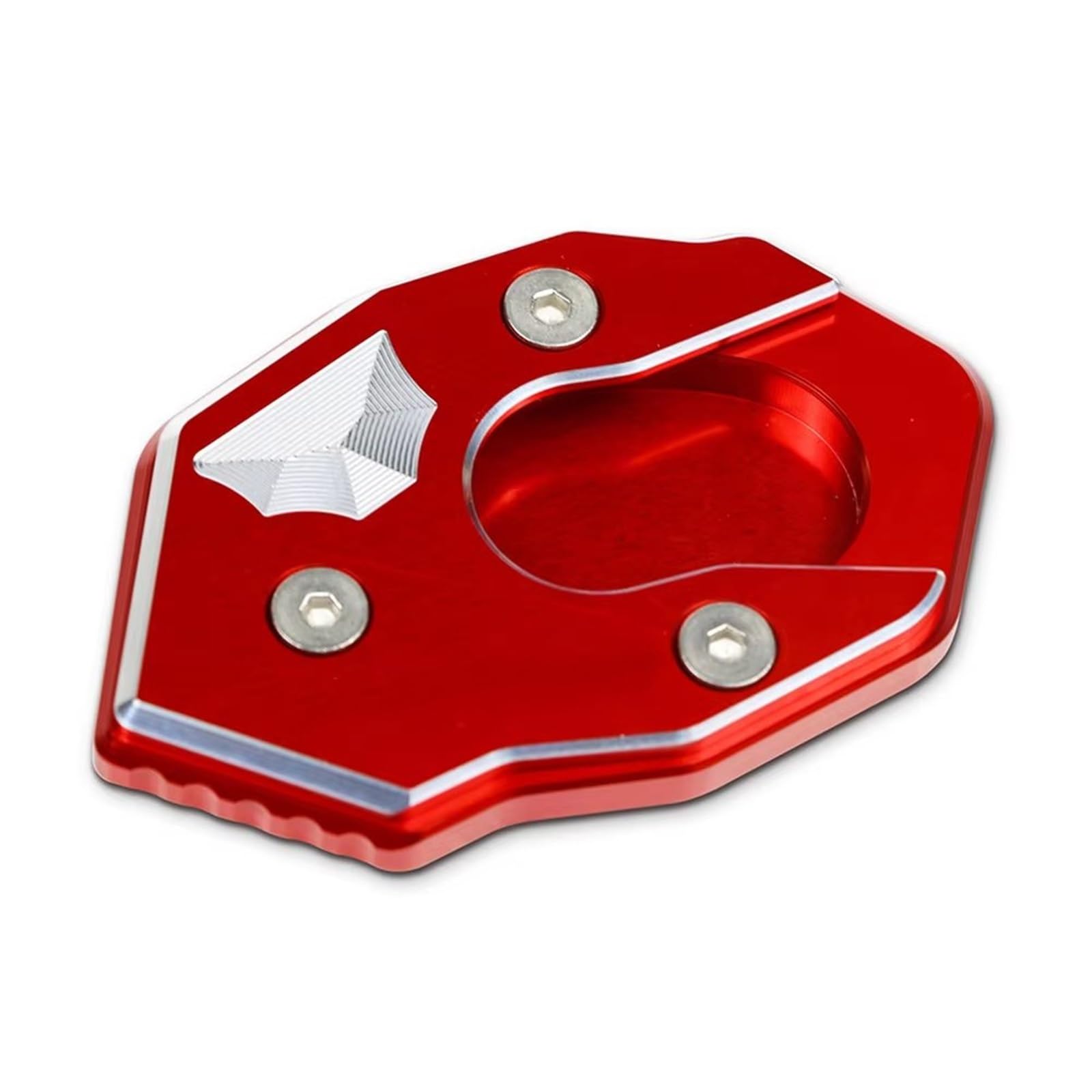 Piastra Cavalletto Moto Compatibile Con Per Versys1000 1000 Piastra Ingrandimento Del Cavalletto Per Moto Laterale(Red)